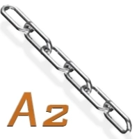 Цепь сварная длиннозвенная А2 4X32 Kvs 108794