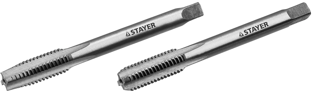 STAYER  M8 х 1.25, 2 шт, комплект метчиков (28025-08-1.25-H2) 28025-08-1.25-H2