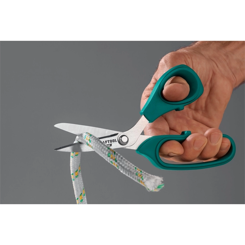 KRAFTOOL  Armor cutter, 205 мм, технические ножницы по кевлару и стекловолокну (23207) 23207