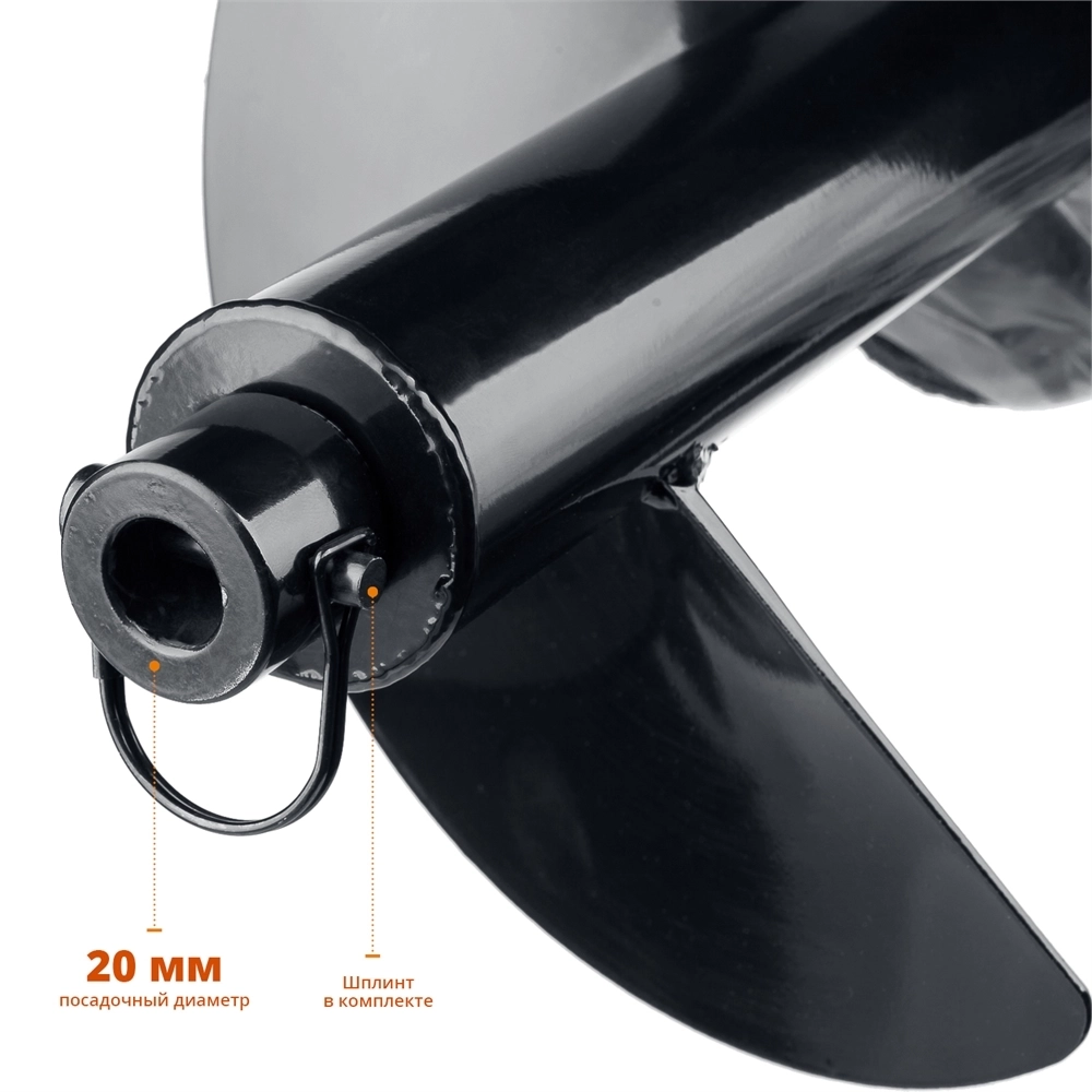 ЗУБР  d 300 мм, грунт, шнек для мотобуров (7051-30) 7051-30