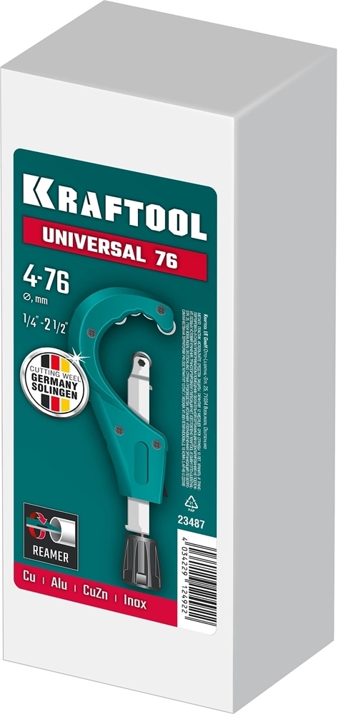 KRAFTOOL  Universal-76, 6 - 76 мм, труборез для меди и алюминия (23487) 23487