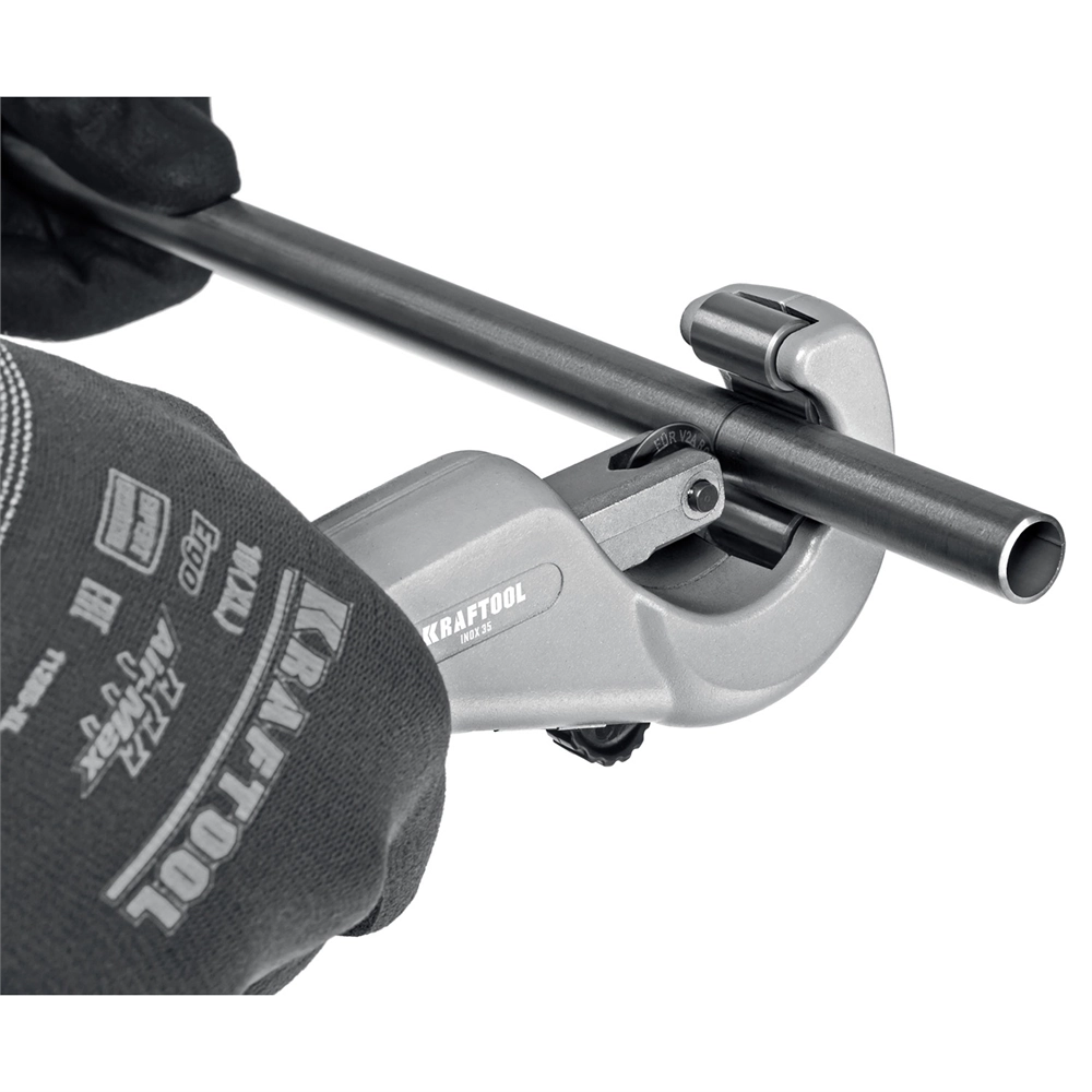 KRAFTOOL  INOX-35, 3 - 35 мм, на подшипниках, труборез для Нержавеющей стали (23935) 23935
