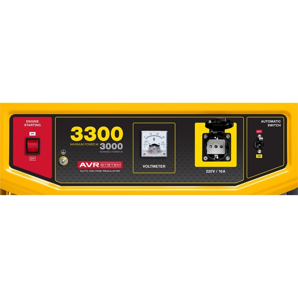 STEHER  3300 Вт, бензиновый генератор (GS-4500) GS-4500