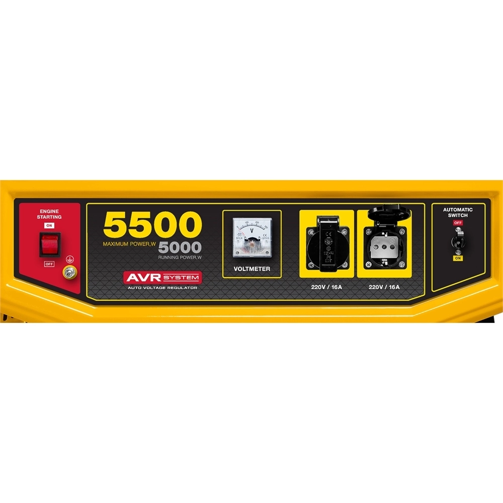STEHER  5500 Вт, бензиновый генератор (GS-6500) GS-6500
