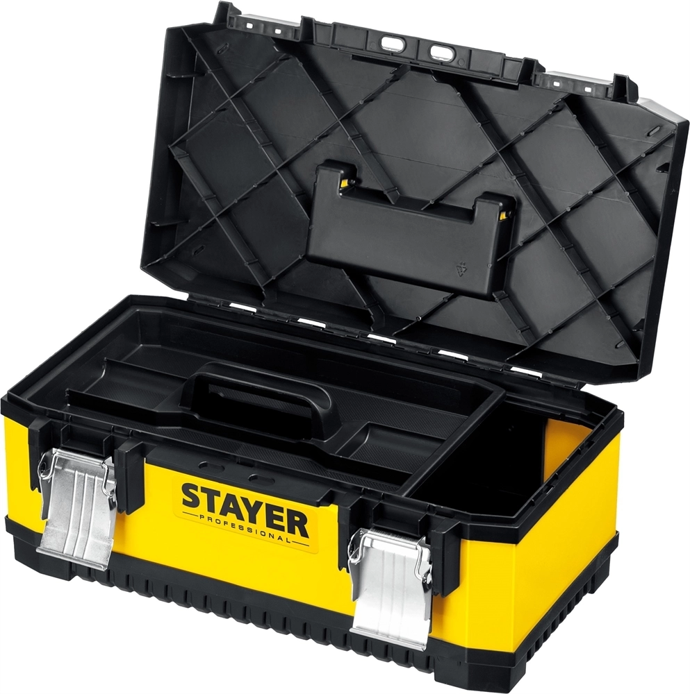 STAYER  PROXIMA-19, 498 х 289 х 222 мм, (19″), металлический ящик для инструментов, Professional (2-38011-18) 2-38011-18_z02