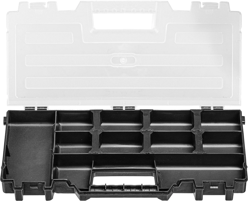 STAYER  JUMBO-26, 650 x 280 x 270 мм, (26″), пластиковый ящик для инструментов, Professional (38003-26) 38003-26_z01