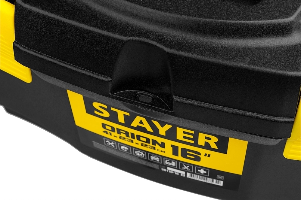 STAYER  ORION-16, 410 x 230 x 230 мм, (16″), пластиковый ящик для инструментов (38110-16) 38110-16_z03