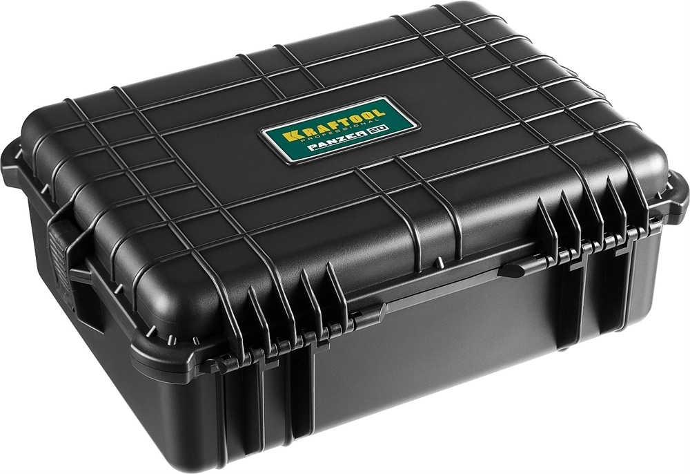 KRAFTOOL  PANZER-20, 510 х 400 х 190 мм, (20″), IP55, ударопрочный пластиковый ящик (38251-20) 38251-20