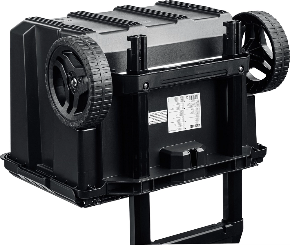 KETER  STACKNROLL, 525 х 411 х 560 мм, (21″), пластиковый ящик-тележка на колесах (38397) 38397