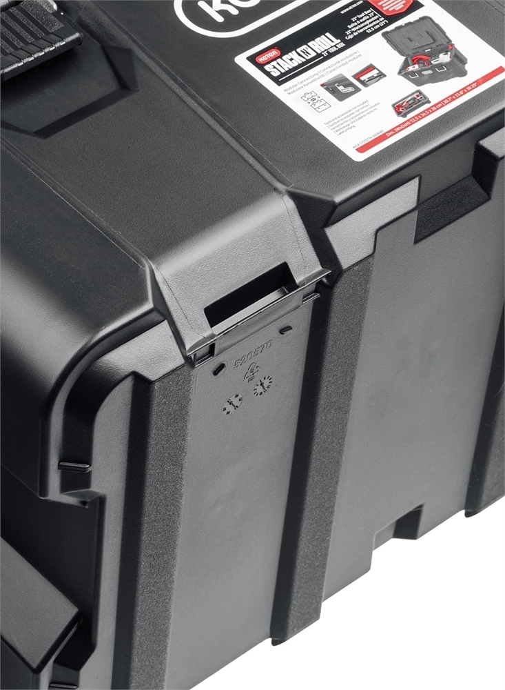 KETER  STACKNROLL, 525 х 345 х 260 мм, (21″), пластиковый ящик с крышкой (38398) 38398