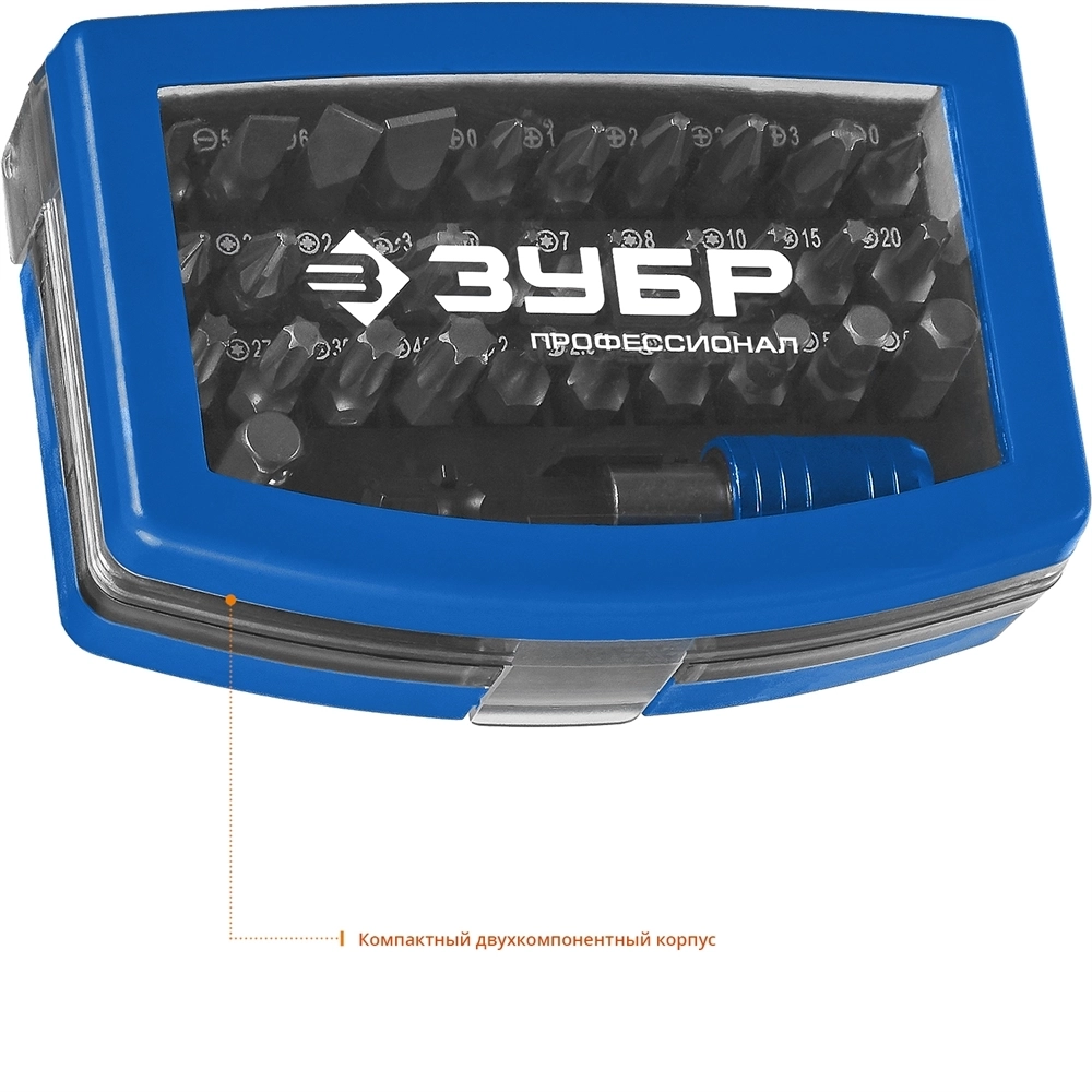 ЗУБР  Про-32, набор бит, Профессионал (26394-H32) 26394-H32