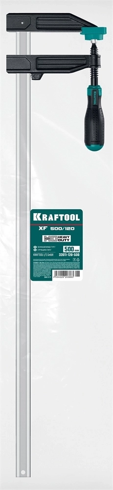 KRAFTOOL  MF-500/120, 120 х 500 мм, струбцина F (32011-120-500) 32011-120-500_z01