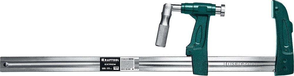 KRAFTOOL  E -60/12, 125 х 600 мм, мощная струбцина F (32013-125-600) 32013-125-600_z01