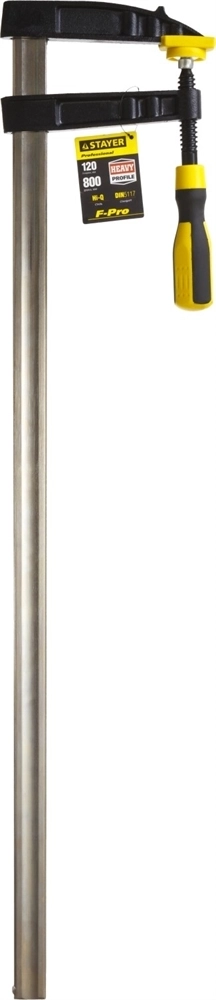 STAYER  Hercules-F HF-80/12, 120 х 800 мм, усиленная струбцина F, Professional (32095-120-800) 32095-120-800