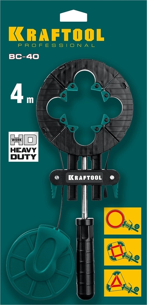 KRAFTOOL  BC-40, 4 м, ременная струбцина (32207-1) 32207-1