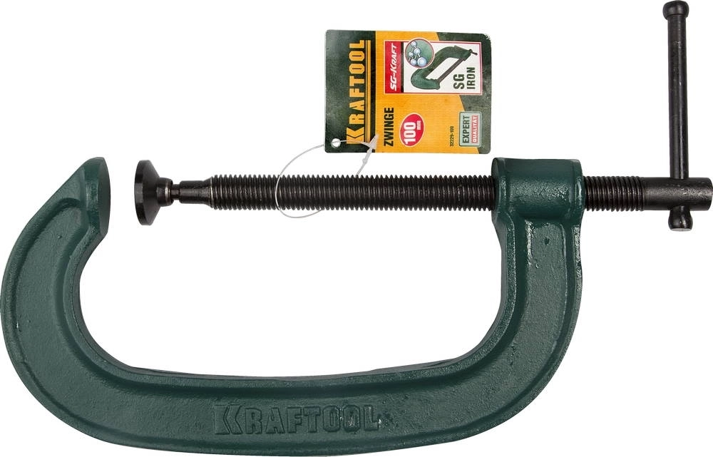 KRAFTOOL  Extrem-100, 100 х 50 мм, струбцина G-образная (32229-100) 32229-100