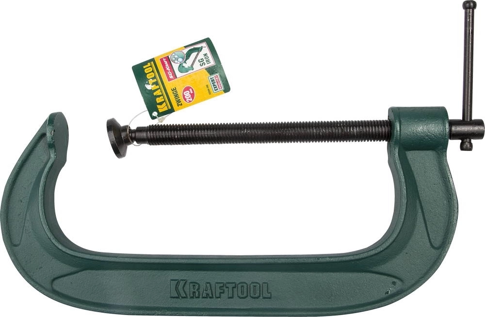 KRAFTOOL  Extrem-200, 200 х 70 мм, струбцина G-образная (32229-200) 32229-200