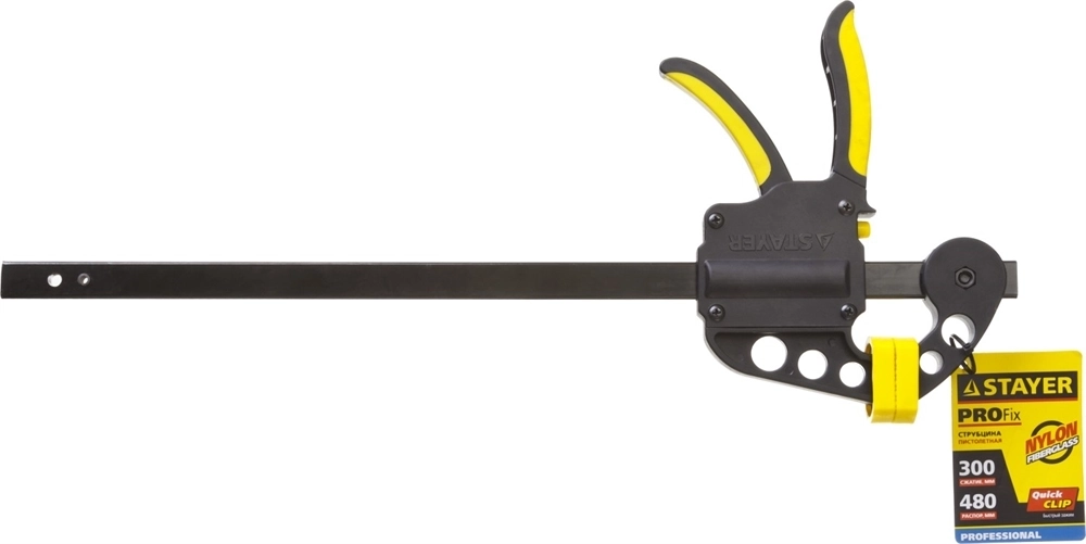 STAYER  Hercules-P, HP - 30/6, 300 х 60 мм, пистолетная струбцина, Professional (32242-30) 32242-30