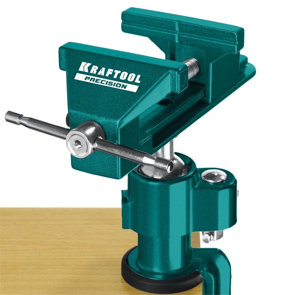 KRAFTOOL  Precision, 75 мм, шарнирно-поворотные тиски (32711-75) 32711-75