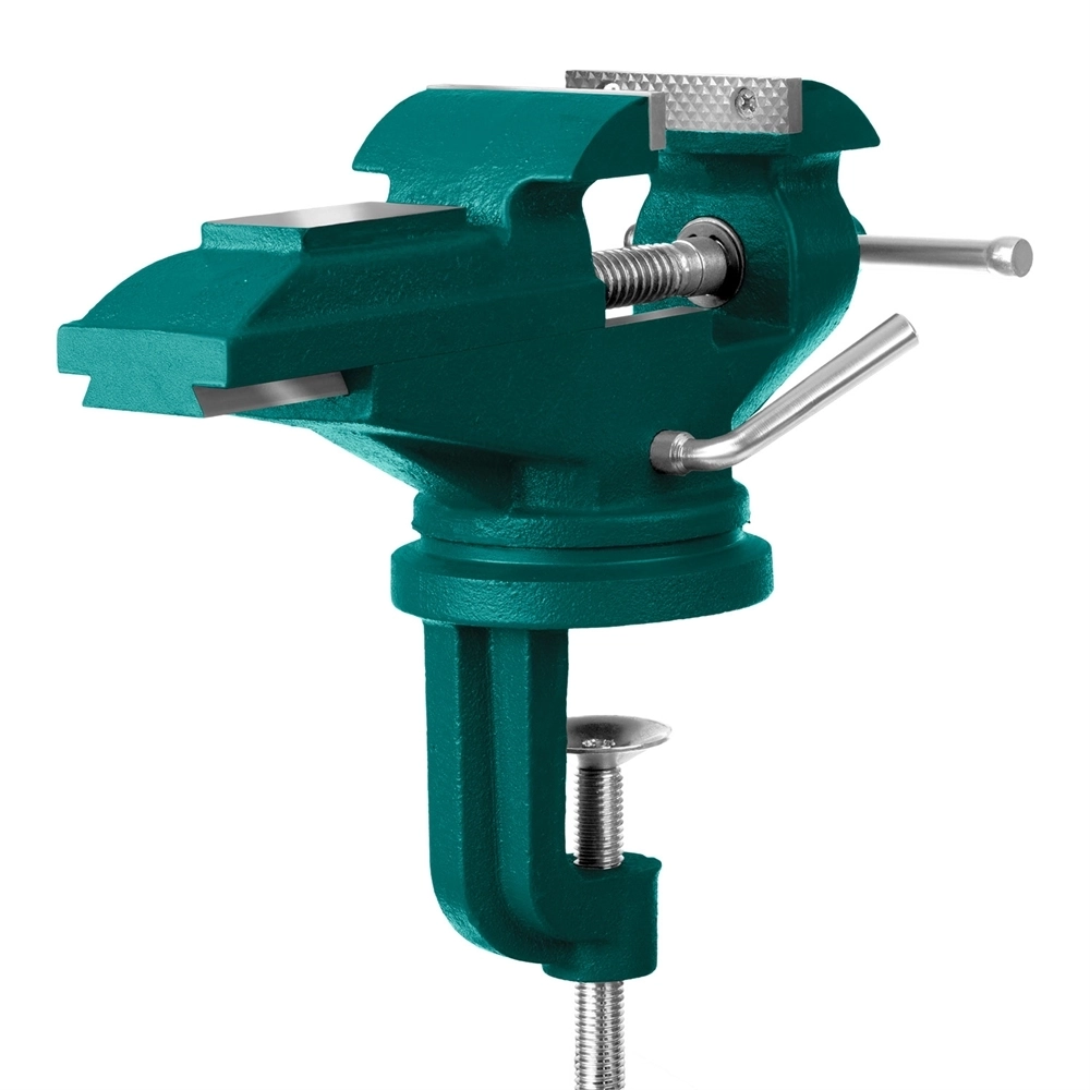 KRAFTOOL  Mini, 65 мм, стальные настольные тиски (32713-75) 32713-75