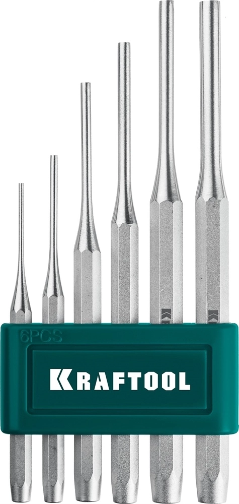 KRAFTOOL  Grand-6, 6 предметов, набор выколоток (21075-H6) 21075-H6