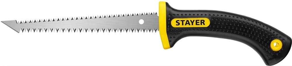 STAYER  150 мм, выкружная мини-ножовка по гипсокартону, Professional (2-15170) 2-15170_z01