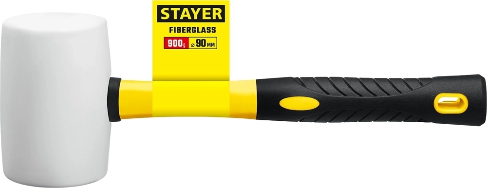 STAYER   900 г, белая, резиновая киянка, Professional (20533-900) 20533-900