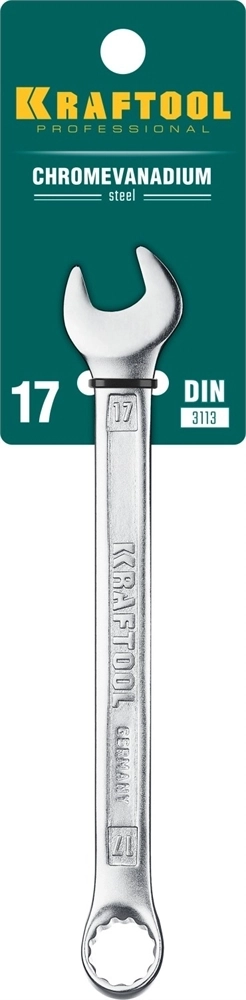 KRAFTOOL  17 мм, комбинированный гаечный ключ (27079-17) 27079-17_z01