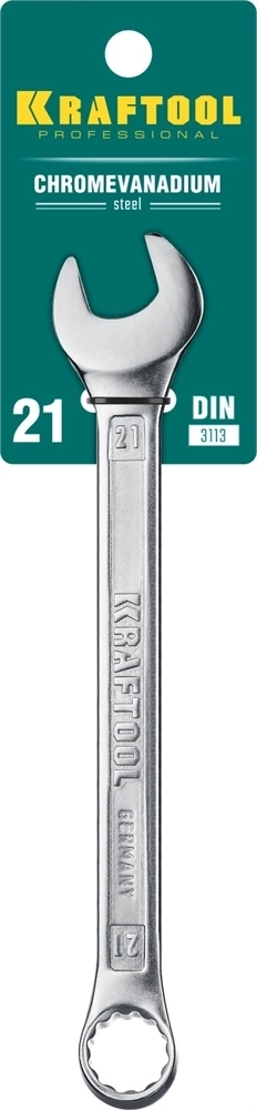 KRAFTOOL  21 мм, комбинированный гаечный ключ (27079-21) 27079-21_z01