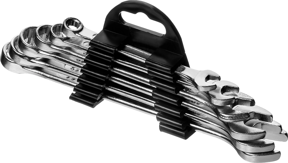 СИБИН  6 шт, 6 - 14 мм, набор комбинированных гаечных ключей (27089-H6) 27089-H6_z01