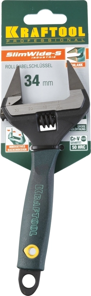 KRAFTOOL  SlimWide Ultra, 150/34 мм, разводной ключ (27263-15) 27263-15