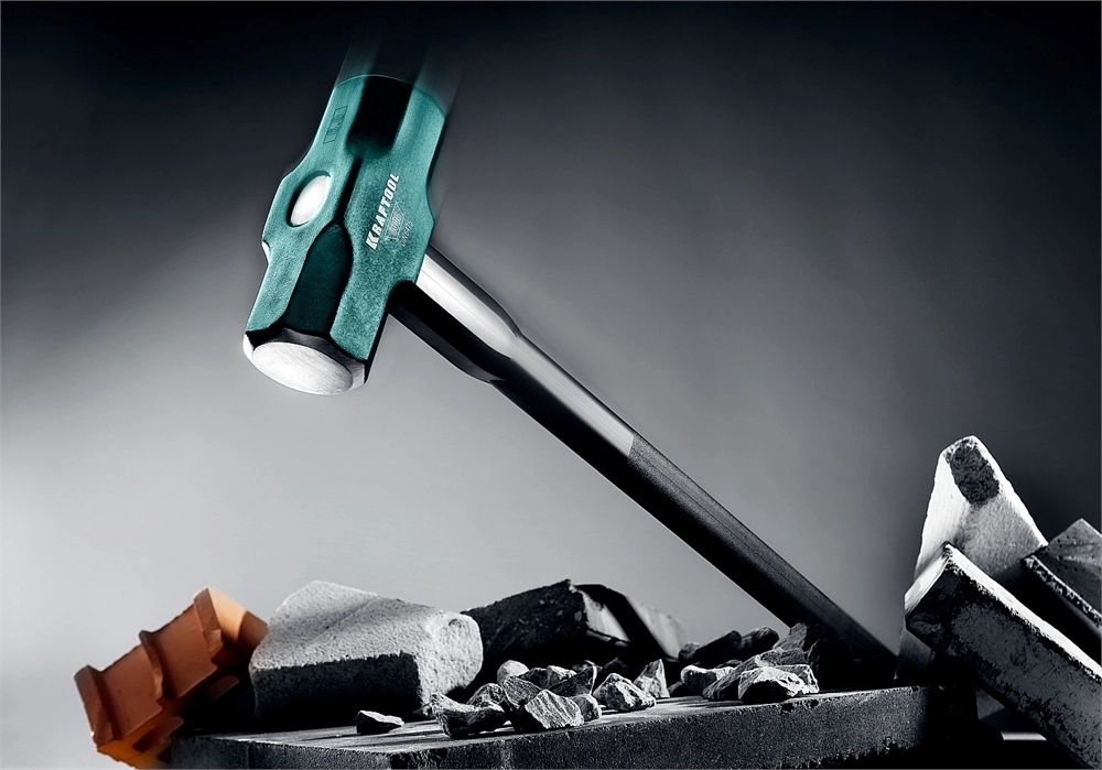KRAFTOOL  Steel FORCE, 5 кг, кувалда со стальной удлинённой обрезиненной рукояткой (2009-5) 2009-5