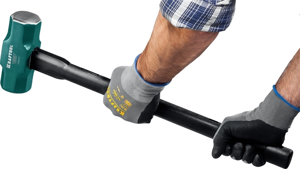 KRAFTOOL  Steel FORCE, 8 кг, кувалда со стальной удлинённой обрезиненной рукояткой (2009-8) 2009-8