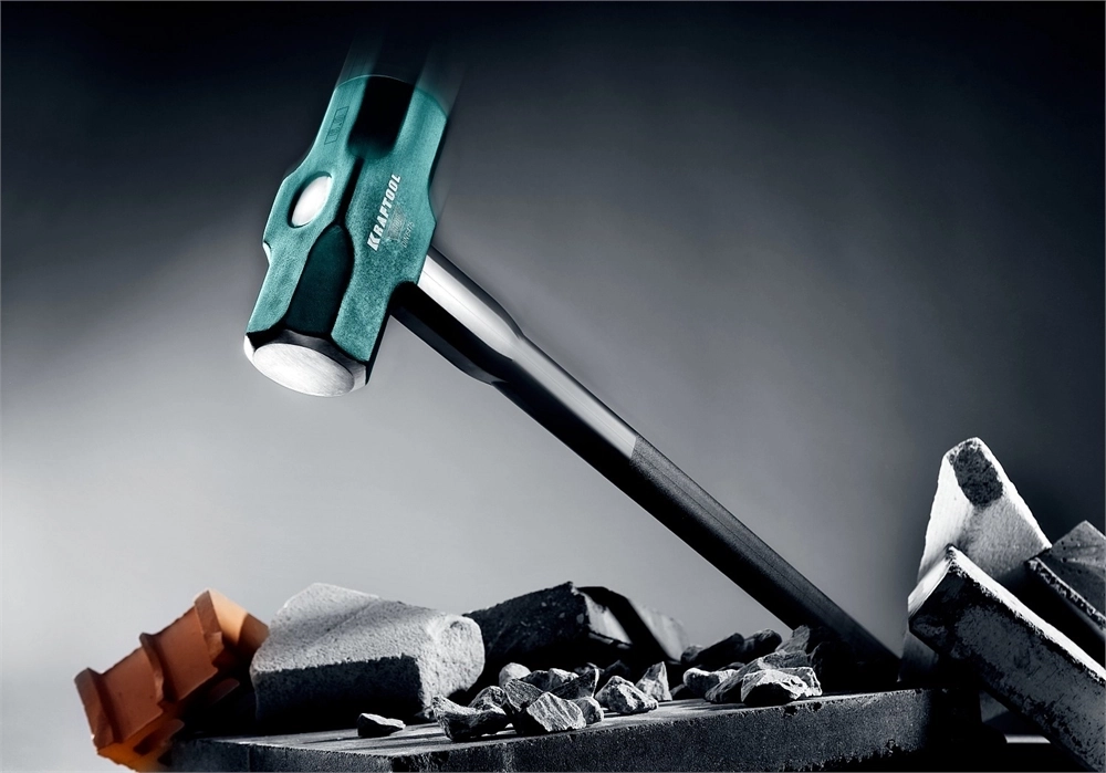 KRAFTOOL  Steel FORCE, 8 кг, кувалда со стальной удлинённой обрезиненной рукояткой (2009-8) 2009-8
