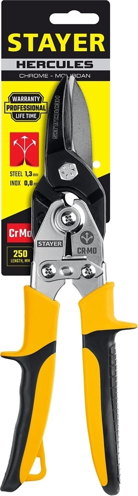 STAYER  Hercules, 250 мм, прямые ножницы по металлу, Professional (2320) 2320_z01
