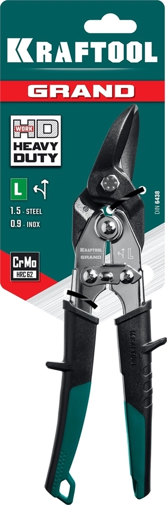 KRAFTOOL  Grand, 270 мм, левые ножницы по металлу (2324-L) 2324-L_z02