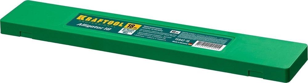 KRAFTOOL  Alligator-18, 18 TPI, 300 мм, биметталическое гибкое полотно по металлу (15942-18) 15942-18