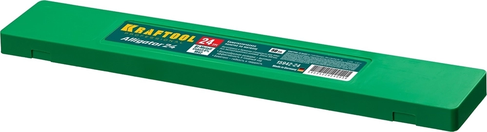 KRAFTOOL  Alligator-24, 24 TPI, 300 мм, биметталическое гибкое полотно по металлу (15942-24) 15942-24