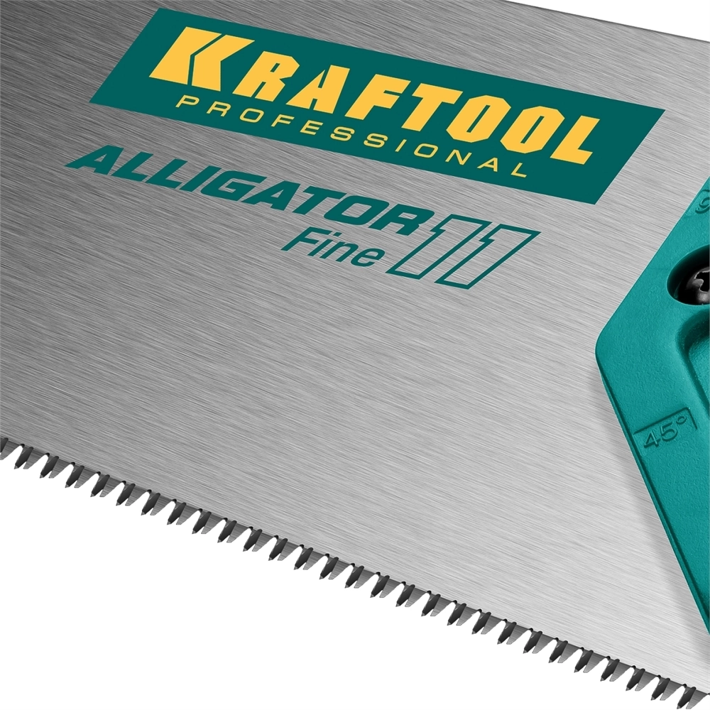 KRAFTOOL  Alligator Fine 11, 500 мм, ножовка для точного реза (15203-50) 15203-50