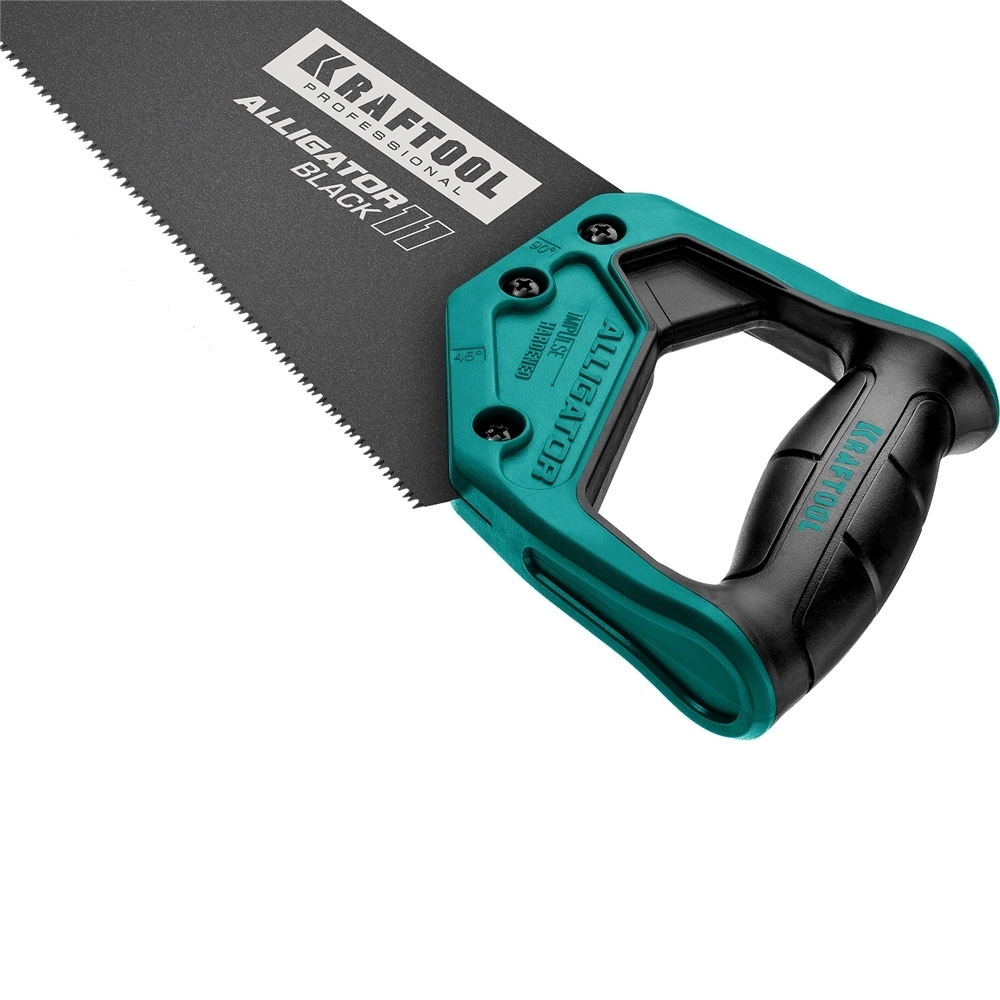 KRAFTOOL  Alligator Black 11, 550 мм, ножовка для точного реза (15205-55) 15205-55