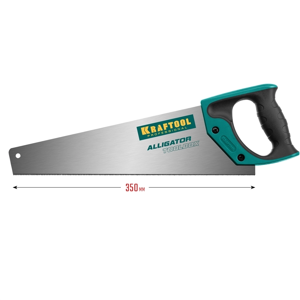 KRAFTOOL  Alligator Toolbox 13, 350 мм, ножовка по дереву (15227-35) 15227-35