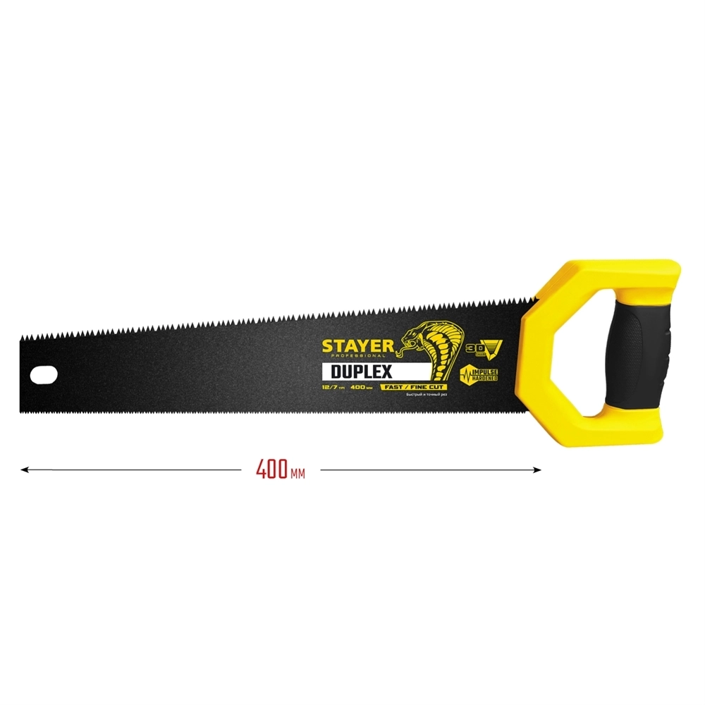 STAYER  Duplex, 400 мм, двусторонняя ножовка (2-15089) 2-15089