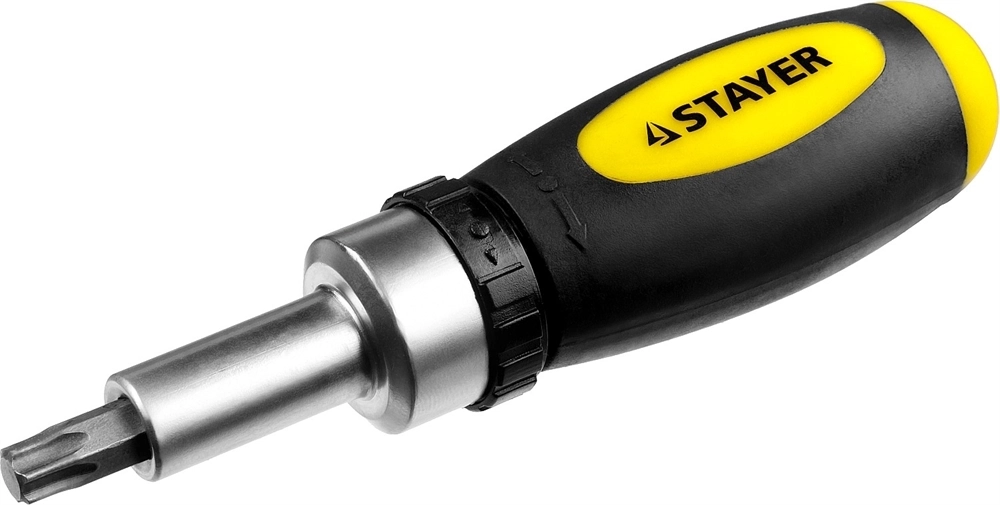 STAYER  Compact-38, 38 предм., реверсивная отвертка с насадками (2557-H38) 2557-H38
