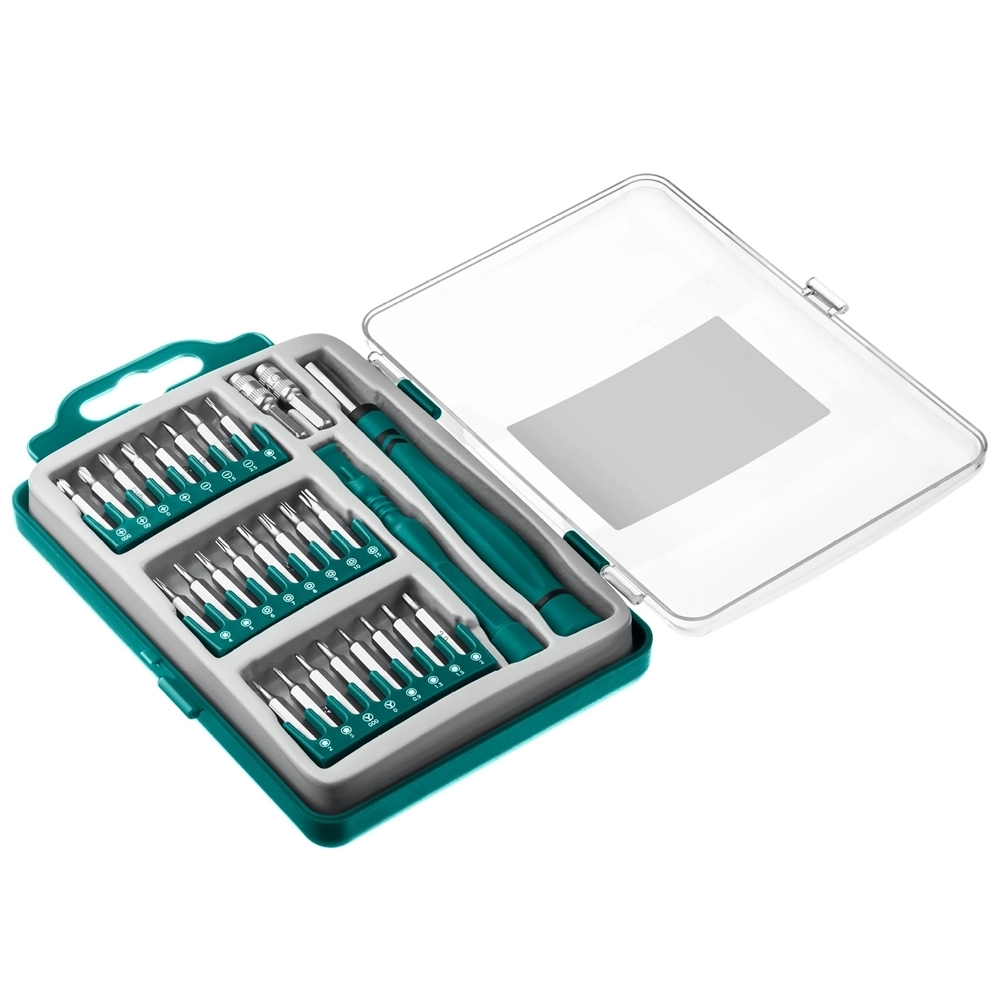 KRAFTOOL  Precision-28, 28 предм., отвертка для точных работ (25677) 25677