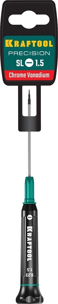 KRAFTOOL  Precision SL1.5, отвертка для точных работ (25681-1.5) 25681-1.5