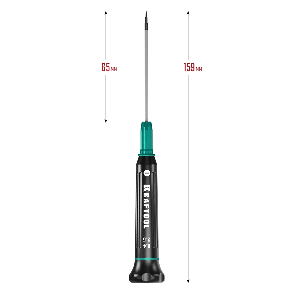 KRAFTOOL  Precision, SL2.5, отвертка  для точных работ (25681-2.5) 25681-2.5