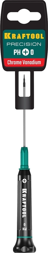 KRAFTOOL  Precision PH0, отвертка для точных работ (25682-0) 25682-0