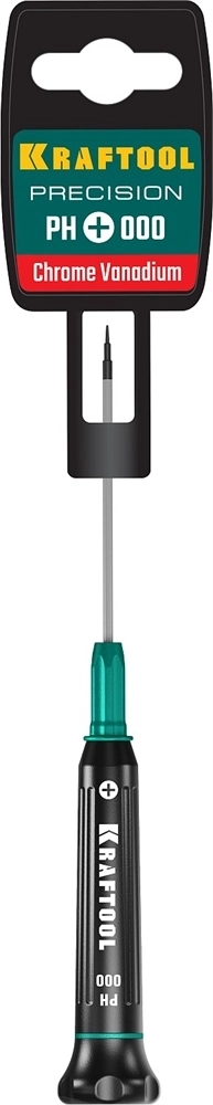 KRAFTOOL  Precision PH000, отвертка для точных работ (25682-000) 25682-000