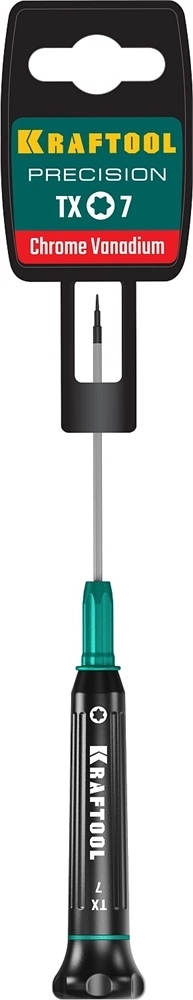 KRAFTOOL  Precision TX7, отвертка для точных работ (25684-07) 25684-07
