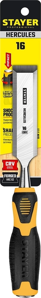 STAYER  Hercules, 16 мм, стамеска-долото, Professional (18205-16) 18205-16_z01